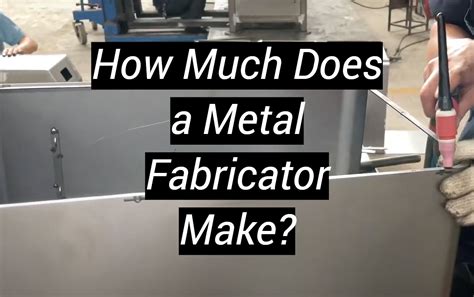 working as a metal fabricator job growth|how much do fabricators make.